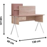Hanah home Hanah kućni radni sto, roze | Eponuda.ba