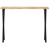  Konzolni stol sa živim rubom 105x33x76 cm masivno drvo manga | shoptok.hr