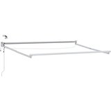  Električni zložljiv senčnik Oranžna in Črna 2,5 x 2 m, (5000205777) | Shoptok.si