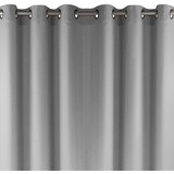  Curtain CARMENA color gray style classic silver silver metal eyelets braid 150x225 HOMEDE | shoptok.hr