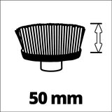 Einhell Pribor za PICOBELLA 18/90, četka SOFT 120/50 | shoptok.hr