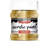 Akrilna boja metalik - 230 ml Antikno zlato 4071