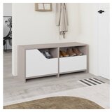 Hanah home cipelarnik nexus shoe cabinet light mocha white | ePonuda.com