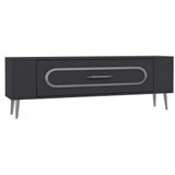 Hanah home tv polica Retrop3 anthracite silver | ePonuda.com