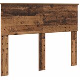  Krevetna konstrukcija s uzglavljem Staro drvo 120 x 190 cm | shoptok.hr