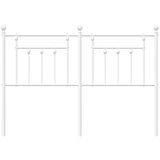  Metalno uzglavlje bijelo 150 cm | shoptok.hr