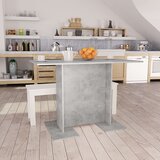 The Living Store Jedilna miza betonsko siva 110x60x75 cm inženirski les - Jedilna Miza, (21497140) Cene