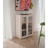 CARRYHOME VITRINA, peščene barve | Shoptok.si