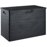 TOOMAX WOODYS vrtna plastična kutija za pohranu 160 L – grafit | shoptok.hr