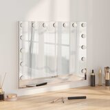  LED Ogledalo za Toaletni Stolić Bijeli 58 x 10 x 47 cm | shoptok.hr