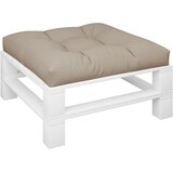  Jastuk za palete smeđesivi 70 x 70 x 12 cm od tkanine | Eponuda.com