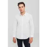 muška bela košulja regular fit kroja 256-3442-7620-0100