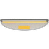  Prostirke za stepenice 10 kom 56x17x3 cm svijetlo sive poluokrugle | shoptok.hr