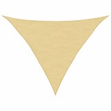  The Living Store Senčno jadro peščeno 2,5x2,5x3,5 m 100 % poliester oxford - Senčno Jadro, (21497251) | Shoptok.si