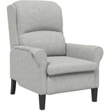  Fotelja Svjetlosiva 76 x 94 x 102 cm Mikrofibra | shoptok.hr
