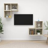  4-dijelni set TV ormarića od konstruiranog drva | shoptok.hr
