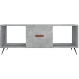  Stolić za kavu boja betona 102 x 50 x 40 cm konstruirano drvo | shoptok.hr