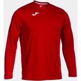 Joma Men's/Boys' T-Shirt Combi L/S red Cene