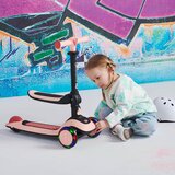 Kinderkraft otroški poganjalec in skiro halley stone white | Shoptok.si