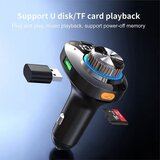  bluetooth fm led transmiter C19 crni Cene