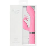 Pillow Talk Kinky - polnilni vibrator za točko G z dvema morotoma (roza) | Shoptok.si