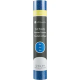 Glitter Heat Transfer - 30,5 cm x 0,9 m - Blue