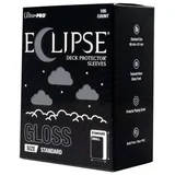 Gloss Eclipse Standard Deck Protector Sleeves 105 - Smoke Grey