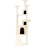  Mačje drevo s praskalniki iz sisala krem 175 cm, (20796945) | Shoptok.si