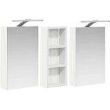  Komplet omaric za kopalnico z LED lučmi 3 pcs 80 x 10,5 x 50 cm, (5000245331) Slike