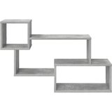  Lebdeća polica Zidna montaža Betonska siva 87 x 20 x 55 cm - Betonska siva Slike