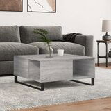 The Living Store Klubska mizica siva sonoma 80x80x36,5 cm inženirski les - Klubska Mizica, (21573596) | Shoptok.si