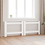  Pokrovi za radijator 2 kom bijeli 112 x 19 x 81,5 cm MDF | shoptok.hr