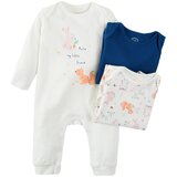 Cool club pižama pajac 3 kosI CUG2500370-00 večbarvno D 56 | Shoptok.si