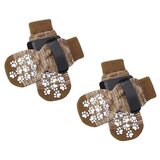 INF Pet Nogavice z Dvostranskim Protizdrsom - 4 Kosi, Vodoodporne in Protizdrsne Brown M, (5000124682) | Shoptok.si