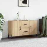 vidaXL Komoda sonoma hrast 100x36x60 cm inženirski les Cene