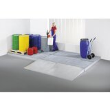 LaCont Pocinkana ploska kadica iz jekla, širina 1000 mm, dolžina 1000 mm, prostornina 80 l | Shoptok.si