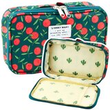  Pernica/Organizator za školsku kozmetiku/torbu s džepom, trešnje zelene boje 22,5 cm | shoptok.hr