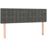  Uzglavlja tamnosiva 144x5x78/88 cm baršunasta | shoptok.hr