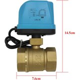 OOMVARMER 220 V 2-potni motorni krogelni ventil 1 1/4 palca | Shoptok.si