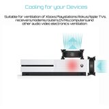 UPHERE 120 mm usb ventilator za hlajenje elektronskih naprav - set 2 kosa odprta embalaža | Shoptok.si