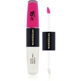 Dermacol 16H Lip Colour Dolgoobstojna šminka in sijaj za ustnice odtenek 8 2x4 ml Cene