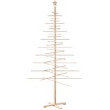  Drveno ukrasno božićno drvce 210 cm od masivne borovine | shoptok.hr