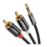 Ugreen 3.5mm muški na 2RCA muški audio kabel 2M - 10584 | shoptok.hr