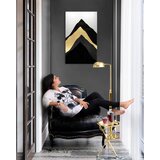  Slike na platnu PREMIUM ART - Abstrakt Gora (Kolekcia z) | Shoptok.si