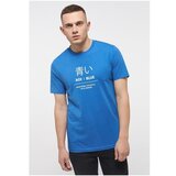 Mustang Majice s kratkimi rokavi Alex C Print Modra | Shoptok.si