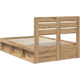  Konstrukcija postelje Oreh 120 x 200 cm Masivno borovo les, (5000103190) | Shoptok.si