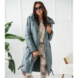 Pri Long elegant women's winter coat insulated delicate sheen REGINA | Shoptok.si