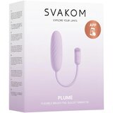 Svakom Plume - 2u1 vibrirajuće jaje (ljubičasto) | shoptok.hr