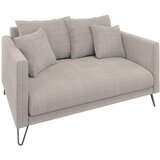 Ropez Svjetlo smeđa sofa od šenila 140 cm Freya – Cijene