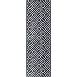 Maison Chic Zunanja Preproga, Rug Bela in črna 80x250 cm PP, (22122690) | Shoptok.si